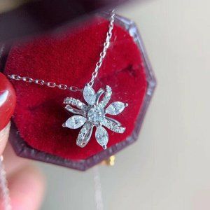 925 Sterling Silver Cubic Zirconia Pendant